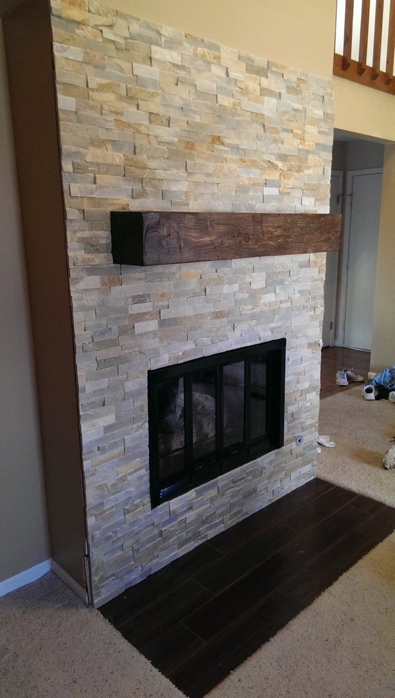 Floating Mantel beam rustic dark walnut 72" x 8" x 8 400daf eeb40d9870fa156aa069