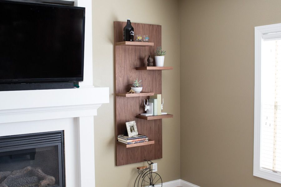 Floating Shelves Next to Fireplace Elegant Add A Dramatic Style Statement In Any Room with these