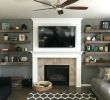 Floating Shelves Next to Fireplace New Pin On Fireplace Makeover