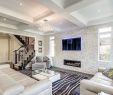 Floor to Ceiling Fireplace Best Of Box Beam Coffered Ceiling and Modern Stone Focal Wall are