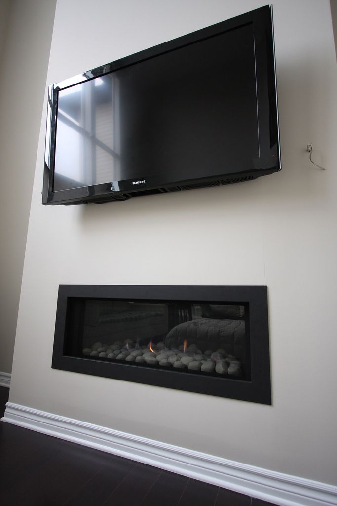 Flush Fireplace New Tv and Linear Fireplace