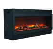 Free Standing Electric Fireplace Heater Luxury Bi 72 Slim Electric Fireplace Indoor Outdoor Amantii