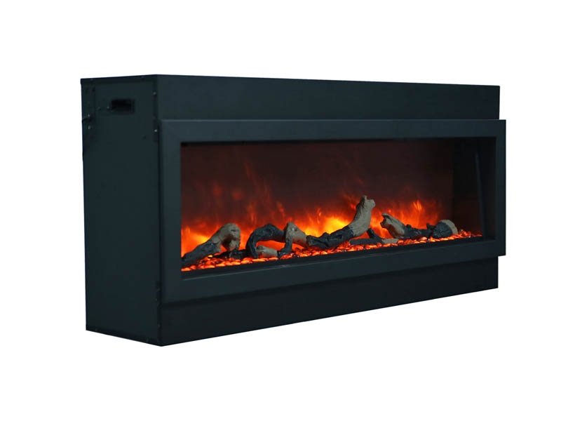 Free Standing Electric Fireplace Heater Luxury Bi 72 Slim Electric Fireplace Indoor Outdoor Amantii
