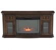 Free Standing Electric Fireplace with Mantel Inspirational Georgian Hills 65 In Bow Front Tv Stand Infrared Electric Fireplace In Oak