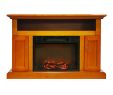 Free Standing Electric Fireplace with Mantel Luxury Cambridge sorrento Fireplace Mantel with Electronic Fireplace Insert Indoor Freestanding Item
