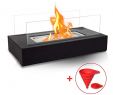 Free Standing Vent Free Gas Fireplace Fresh Brian & Dany Ventless Tabletop Portable Fire Bowl Pot Bio Ethanol Fireplace Indoor Outdoor Fire Pit In Black W Fire Killer and Funnel