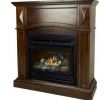 Freestanding Direct Vent Gas Fireplace Lovely 20 000 Btu 36 In Pact Convertible Ventless Natural Gas Fireplace In Cherry