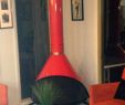 Freestanding Fireplace Inspirational Mid Century Modern Cherry Red Preway Retro Cone Freestanding