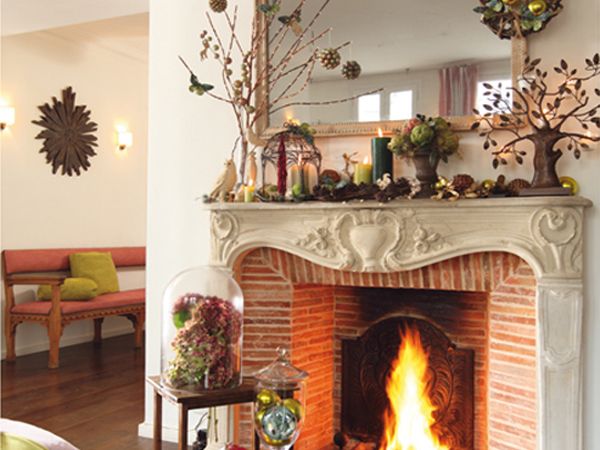 French Fireplace Mantels Inspirational 40 Christmas Fireplace Mantel Decoration Ideas