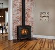 Gas and Wood Burning Fireplace New the Birchwood Free Standing Gas Fireplace Provides the