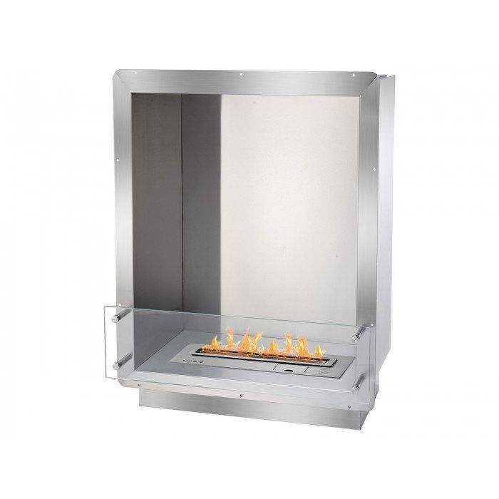 Gas Fireplace Box Unique Ignis Smart Ethanol Firebox 28" Remote Controlled Single