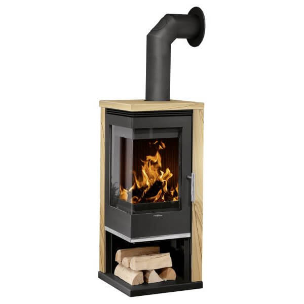 Oranier Kaminofen Oranier Kamin günstig kaufen kaminofen oranier Corner stahlschwarz sandstein 6930 32 sf