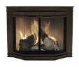 Gas Fireplace Doors Awesome Pleasant Hearth Glacier Bay Medium Bifold Bay Fireplace