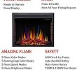 Gas Fireplace Flame Adjustment Lovely Rwflame 32" Electric Fireplace Insert Freestanding & Recessed Electric Stove Heater touch Screen Remote Control 750w 1500w with Timer & Colorful Flame