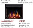 Gas Fireplace Flame Adjustment Lovely Rwflame 32" Electric Fireplace Insert Freestanding & Recessed Electric Stove Heater touch Screen Remote Control 750w 1500w with Timer & Colorful Flame