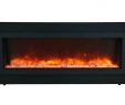 Gas Fireplace Glass Rocks Awesome Bi 72 Slim Electric Fireplace Indoor Outdoor Amantii