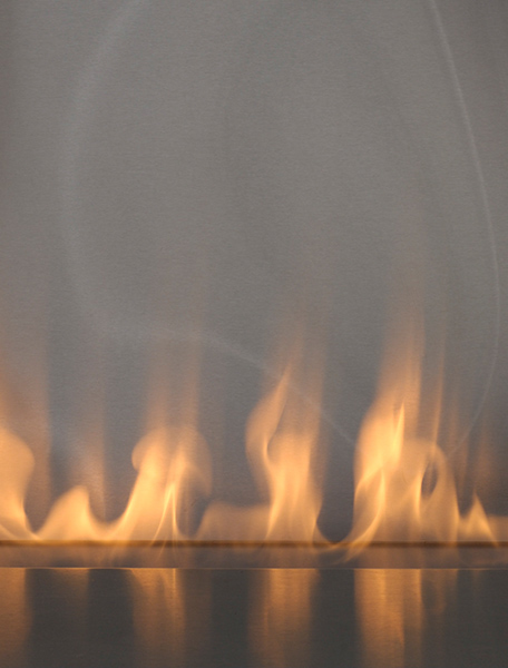 Gas Fireplace Glass Rocks Unique Spark Modern Fires
