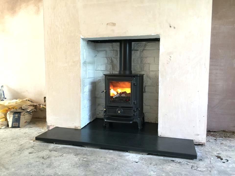 Fireplace Chimney Liner Cost Ct Cracked fireplace chimney liner multi fuel burner and installed in