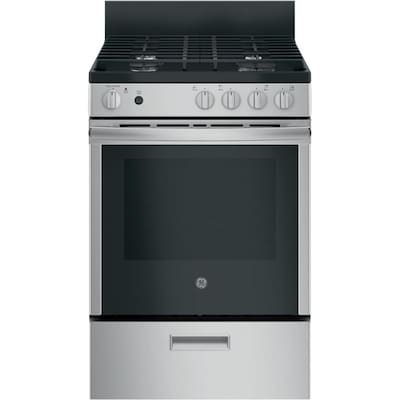Gas Fireplace Insert Lowes Awesome 2 9 Cu Ft Freestanding Gas Range Stainless Steel Mon 24 In Actual 24 In