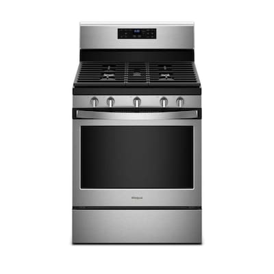 Gas Fireplace Insert Lowes Luxury 5 Burner 5 Cu Ft Self Cleaning Freestanding Gas Range Stainless Steel Mon 30 In Actual 29 875 In