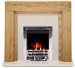 Gas Fireplace Instructions Awesome the Beaumont Fireplace In Oak & Beige Stone with Crystal Gem Gas Fire In Chrome 54 Inch