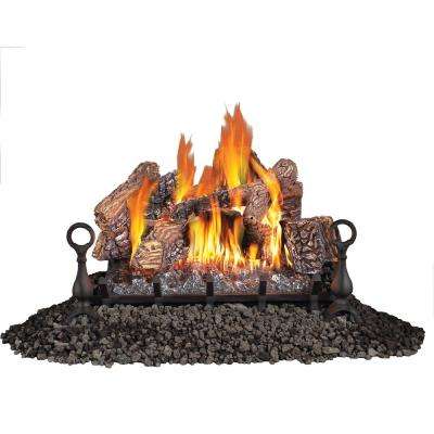 30 in Vent Free Propane Gas Log Set napoleon ventless gas fireplace logs gvfl30p 64 400 pressed