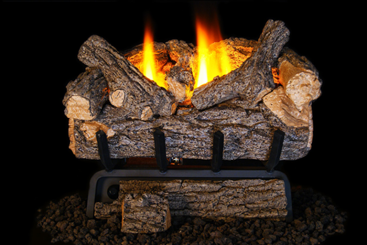 Gas Fireplace Log Sets Awesome This 16&quot; G8 Valley Oak Gas Log Set is A Low Btu Fire Feature