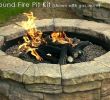 Gas Fireplace Logs Lowes Beautiful Natural Gas Fire Pit Kit