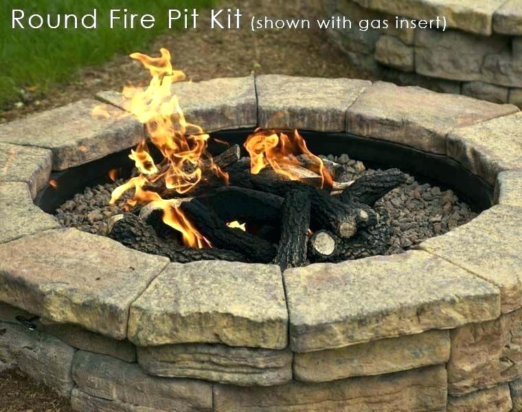 Gas Fireplace Logs Lowes Beautiful Natural Gas Fire Pit Kit