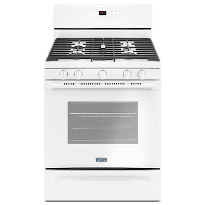 Gas Fireplace Logs Lowes Lovely 5 Burner 5 Cu Ft Self Cleaning Freestanding Gas Range White Mon 30 In Actual 29 875 In