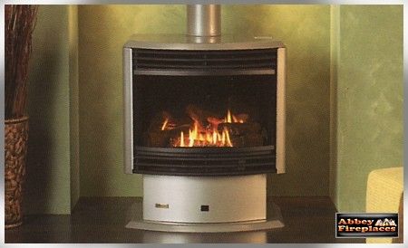 Gas Fireplace Logs Luxury the Rinnai Royale Etr Freestanding Gas Log Fire by Abbey