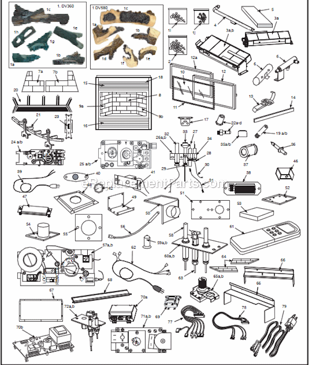 Gas Fireplace Parts Diagram Best Of Majestic Direct Vent Gas Fireplace