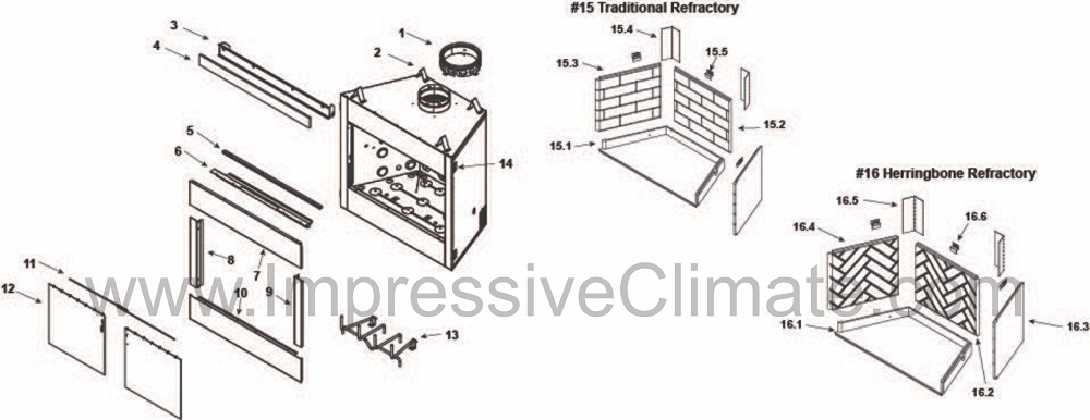 Gas Fireplace Parts Diagram Elegant Outdoor Villa 36 Gas Fireplace