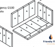 Gas Fireplace Parts Diagram Luxury Regency Plete Brick Kit Medium Insert I2100