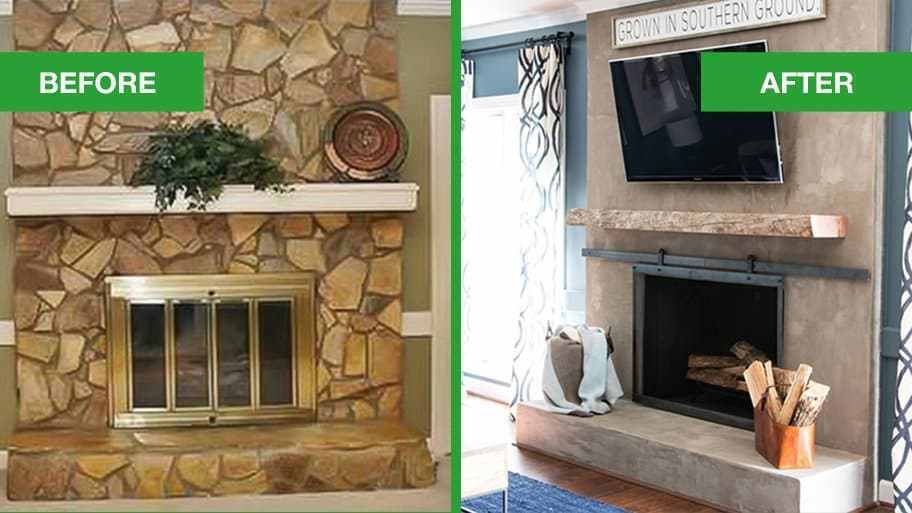 Gas Fireplace Remodel New Charming Fireplace before and after – Nonso