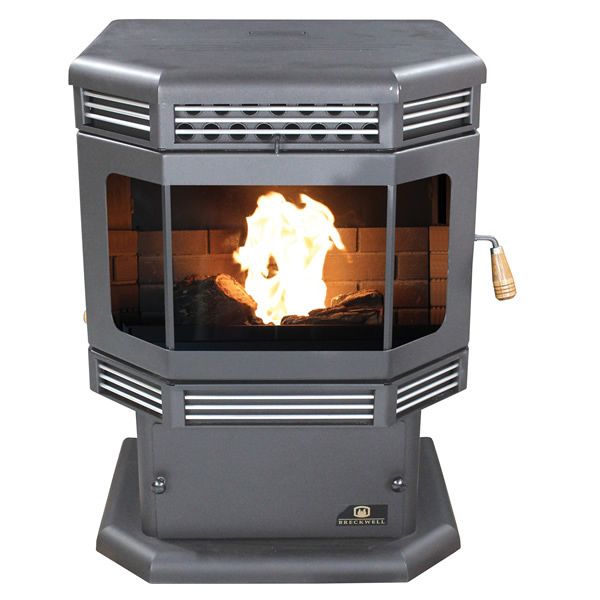 Gas Fireplace Starter Unique Breckwell Sp2700 Mojave Bay Front Pellet Stove