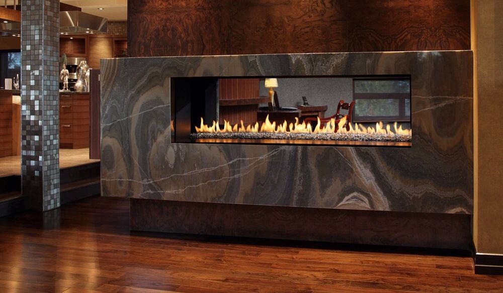 Gas Fireplace Surround Unique Fireplace with Onyx Wall Beautiful Stone