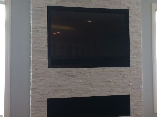 Gas Fireplace Surrounds Beautiful Gas Fireplace without Mantle Wondering How to Mount A Tv
