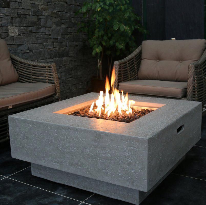 Gas Fireplace Table Lovely Manhattan Concrete Propane Natural Gas Fire Pit Table In