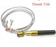 Gas Fireplace thermocouple Replacement Beautiful 5pcs thermocouple 750 Degree Millivolt Replacement thermopile Generator for Gas Fireplace Water Heater Gas Fryer Color Random