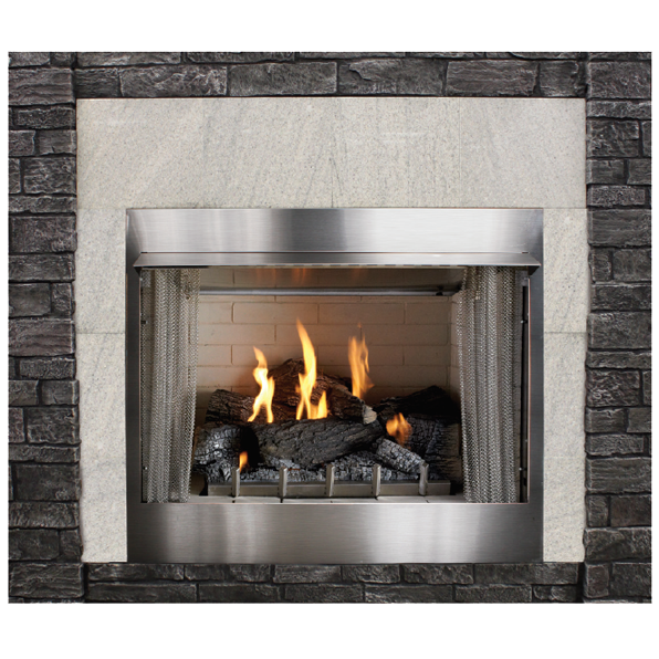 Gas Fireplace Venting Requirements Luxury Empire Carol Rose Coastal Premium 42 Vent Free Outdoor Gas Firebox Op42fb2mf