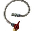 Gas Line to Fireplace Code Beautiful 1 2 In Mip X 1 2 In Fip Angle Valve X 48 In Heater Connector 3 8 In O D