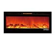 Gas Logs Fireplace Awesome ortech Flush Mount Electric Fireplace Od B50led with Remote Control Illuminated with Led