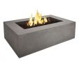 Gas Outdoor Fireplace Luxury Real Flame Baltic 51 In Rectangle Natural Gas Outdoor Fire