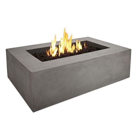 Gas Outdoor Fireplace Luxury Real Flame Baltic 51 In Rectangle Natural Gas Outdoor Fire