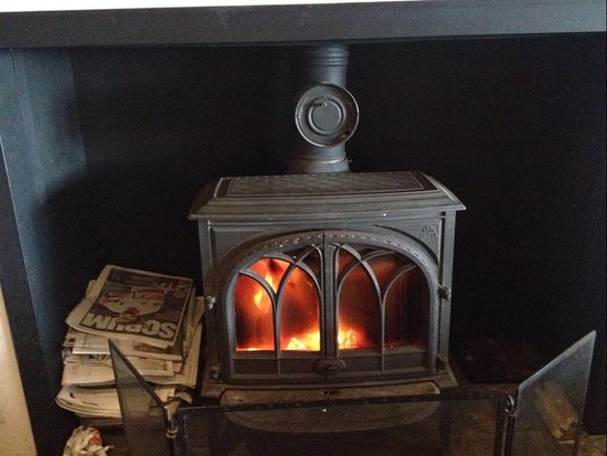 Gas Stove Fireplace Awesome Tranquility Lounge Wood Burner Bild Von Bedruthan Hotel