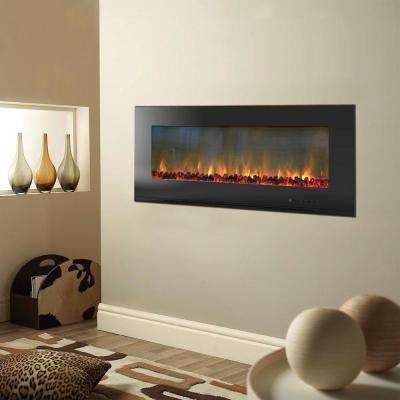 Gas Wall Mount Fireplace Awesome Metropolitan 56 In Wall Mount Electic Fireplace In Black