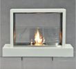 Gel Fireplace Insert Awesome Freestanding Modern Fireplace with White Laminate Base