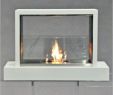 Gel Fireplace Insert Awesome Freestanding Modern Fireplace with White Laminate Base