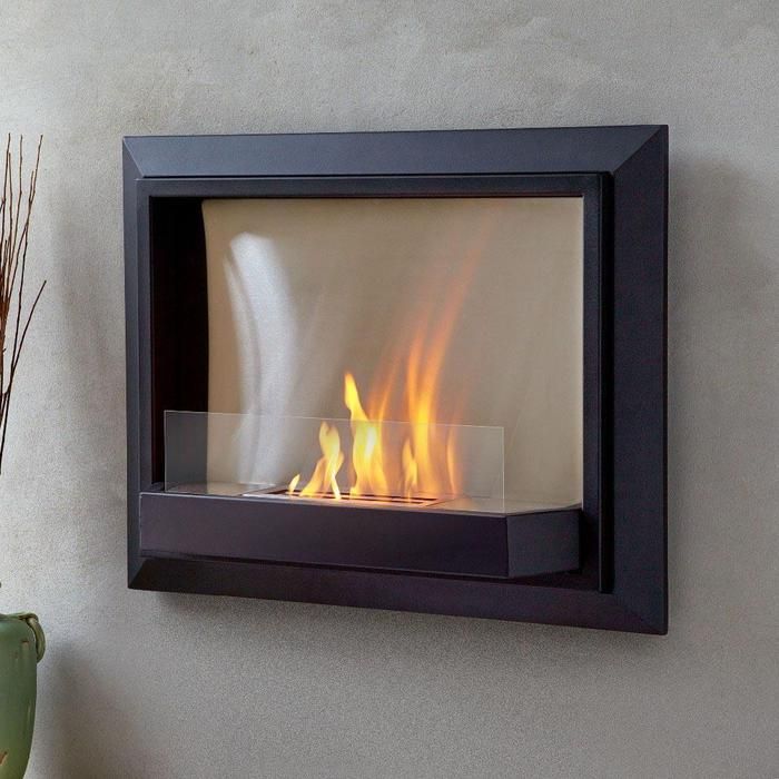 Gel Fireplace Insert Elegant This Stunning Wall Hung Ventless Gel Fireplace Provides A